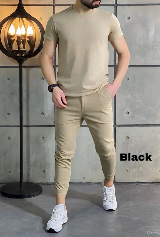Premium Cotton Co-Ord Set (T-Shirt + Lower)