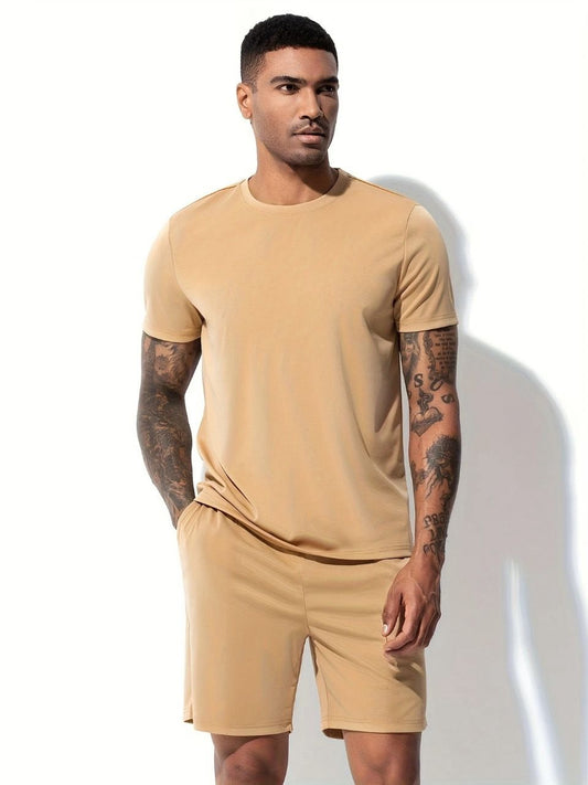 Premium Cotton Co-Ord Set (T-Shirt + Shorts)