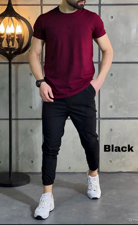 Premium Cotton Co-Ord Set (T-Shirt + Lower)