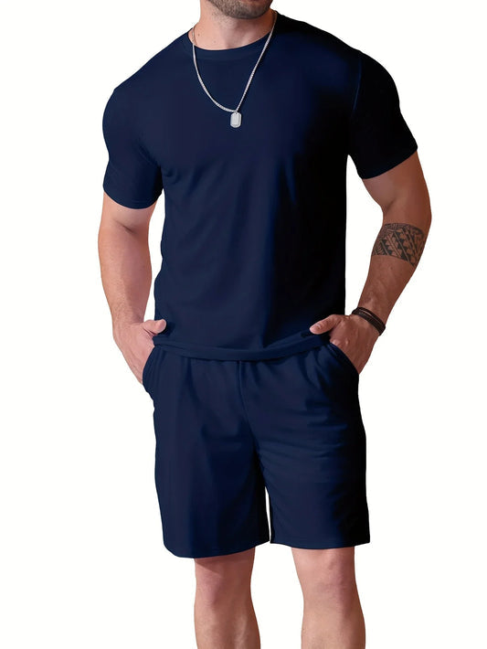 Premium Cotton Co-Ord Set (T-Shirt + Shorts)