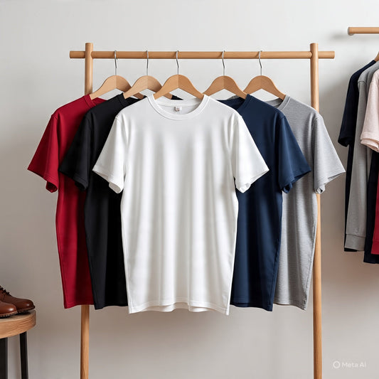 Plain Tshirts Combo (Pack of 5)