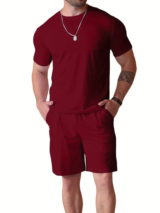 Premium Cotton Co-Ord Set (T-Shirt + Shorts)
