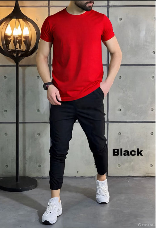 Premium Cotton Co-Ord Set (T-Shirt + Lower)