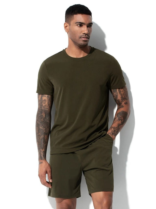 Premium Cotton Co-Ord Set (T-Shirt + Shorts)