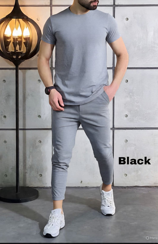 Premium Cotton Co-Ord Set (T-Shirt + Lower)